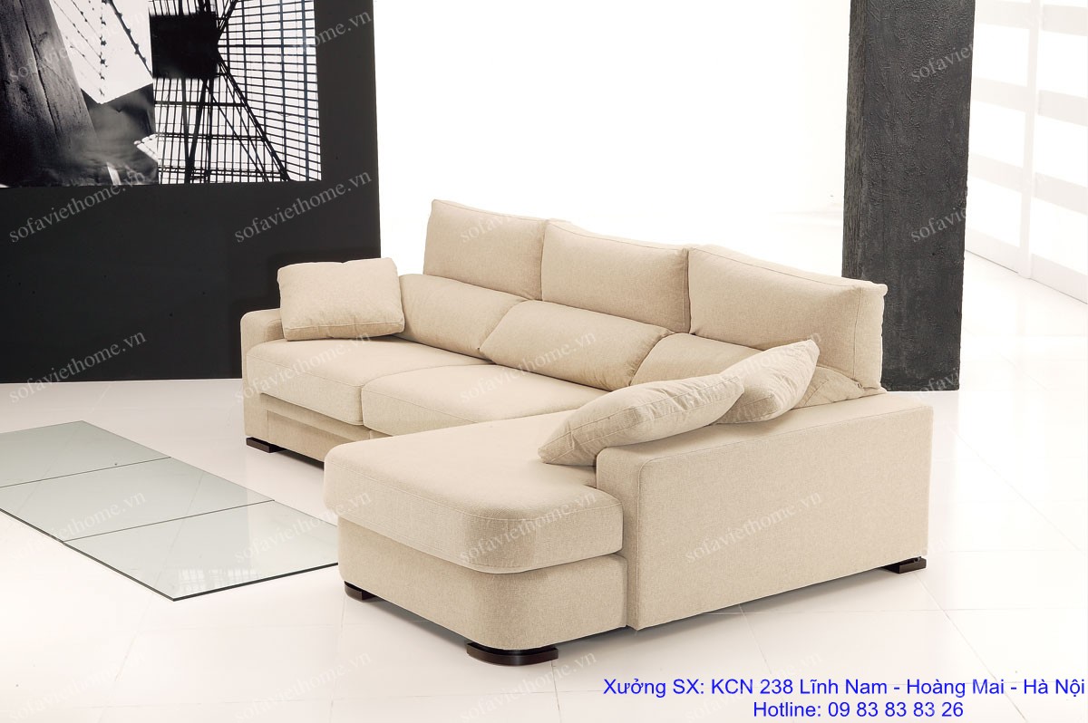 mẫu sofa góc nỉ 25